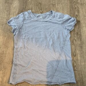 We The Free Soft Blue Short Sleeve Tee